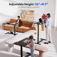 Thumbnail for Overbed Bedside Table Bed Desk Adjustable
