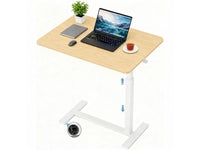 Thumbnail for Overbed Bedside Table Off White