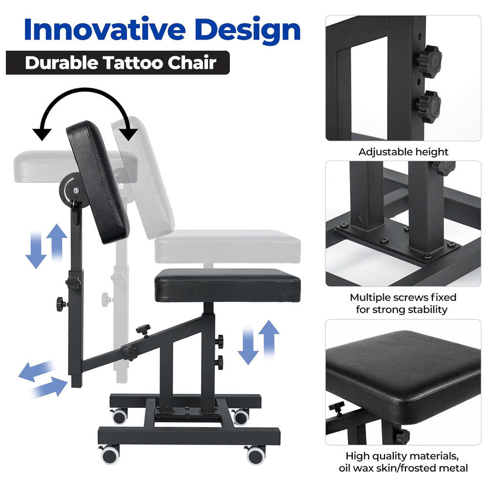 Tattoo Chairs with Adjustable Armrest