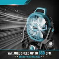 Thumbnail for Makita battery operated Fan