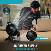 Thumbnail for Makita battery operated Fan