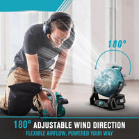 Thumbnail for Makita battery operated Fan