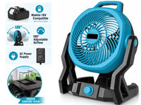 Thumbnail for Makita battery operated Fan