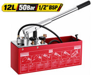 Thumbnail for 5000kpa Test Bucket Plumbing Hydrostatic Pressure Pump 12L Gas / Water
