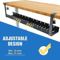 Thumbnail for Under Desk Cable Management Rack