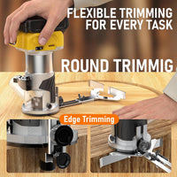 Thumbnail for Cordless Power Router Compatible with Dewalt
