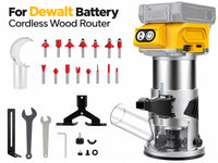 Thumbnail for Cordless Power Router Compatible with Dewalt