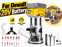 Thumbnail for Cordless Power Router Compatible with Dewalt