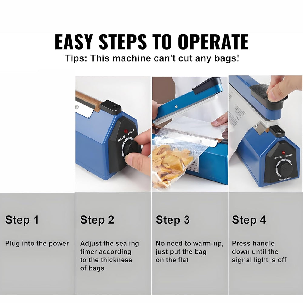 Sealer Impulse, Sealing Machine, Heat Sealer