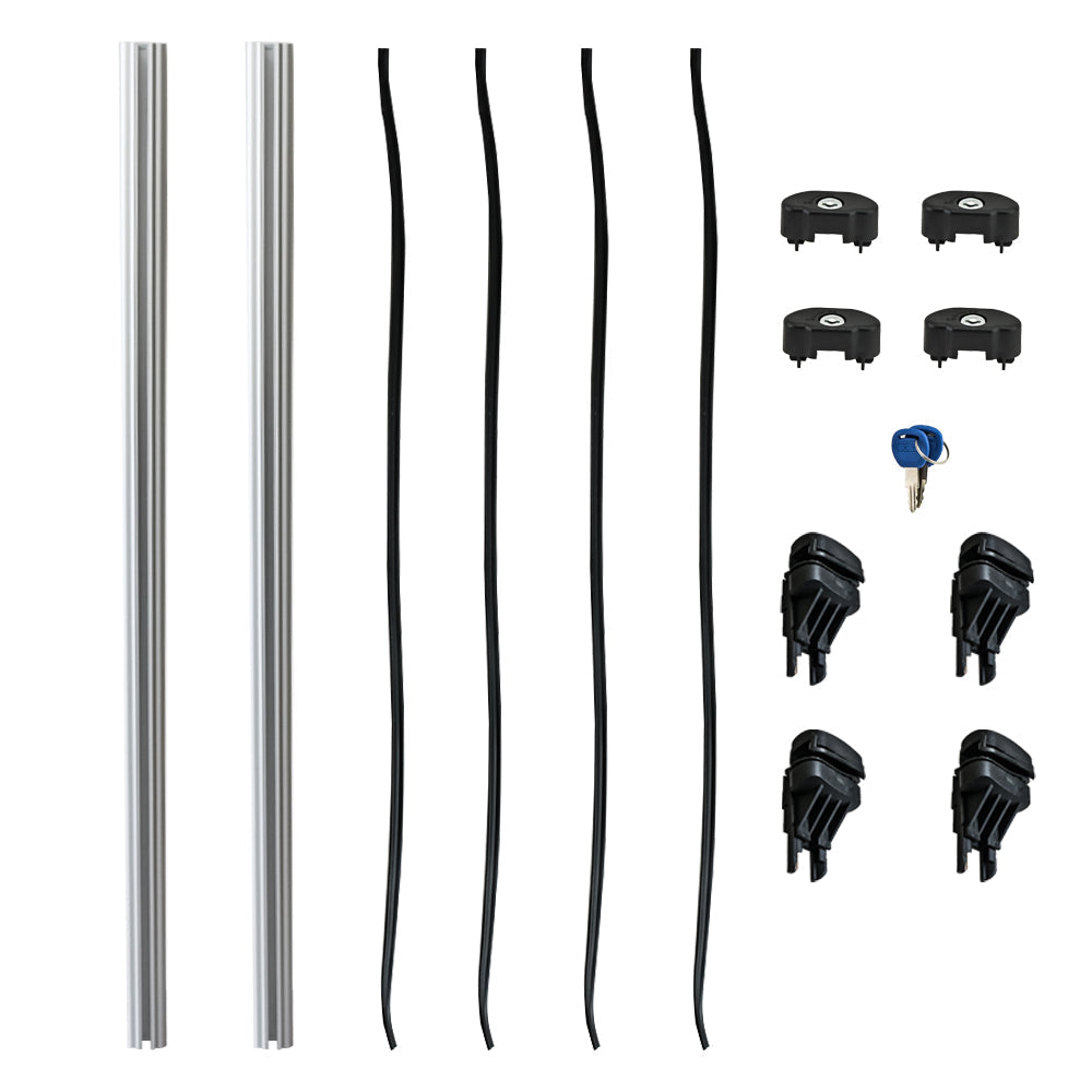 Cargoloc Aluminium Roof Top Cross Bars