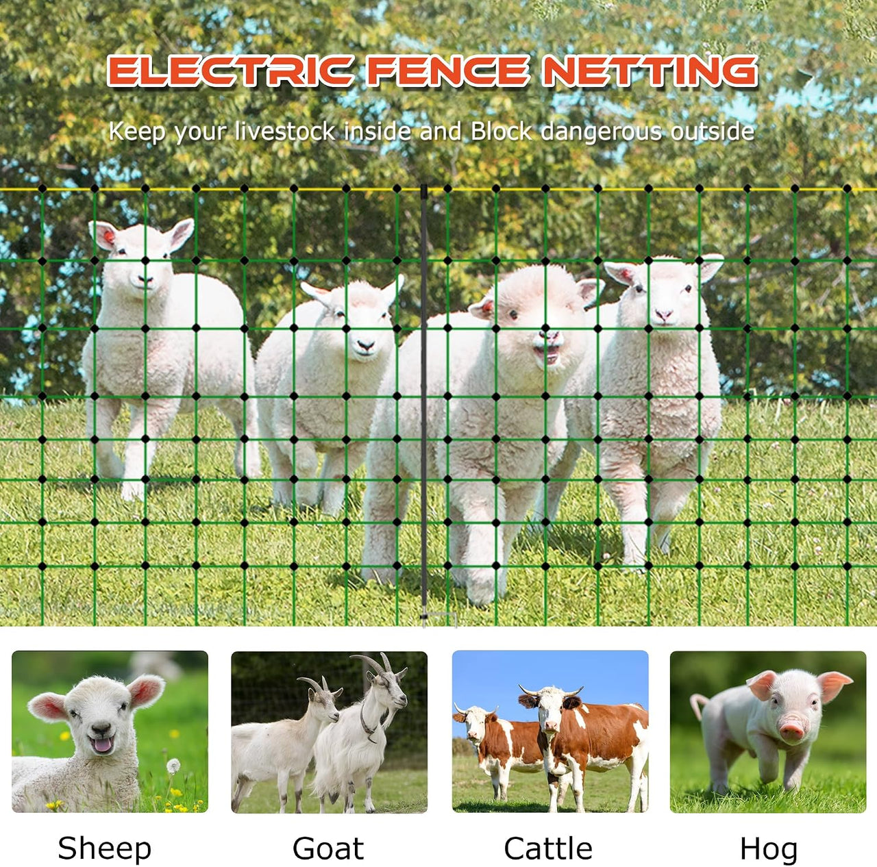 Electric Fence Netting Fence