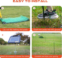 Thumbnail for Electric Fence Netting Fence