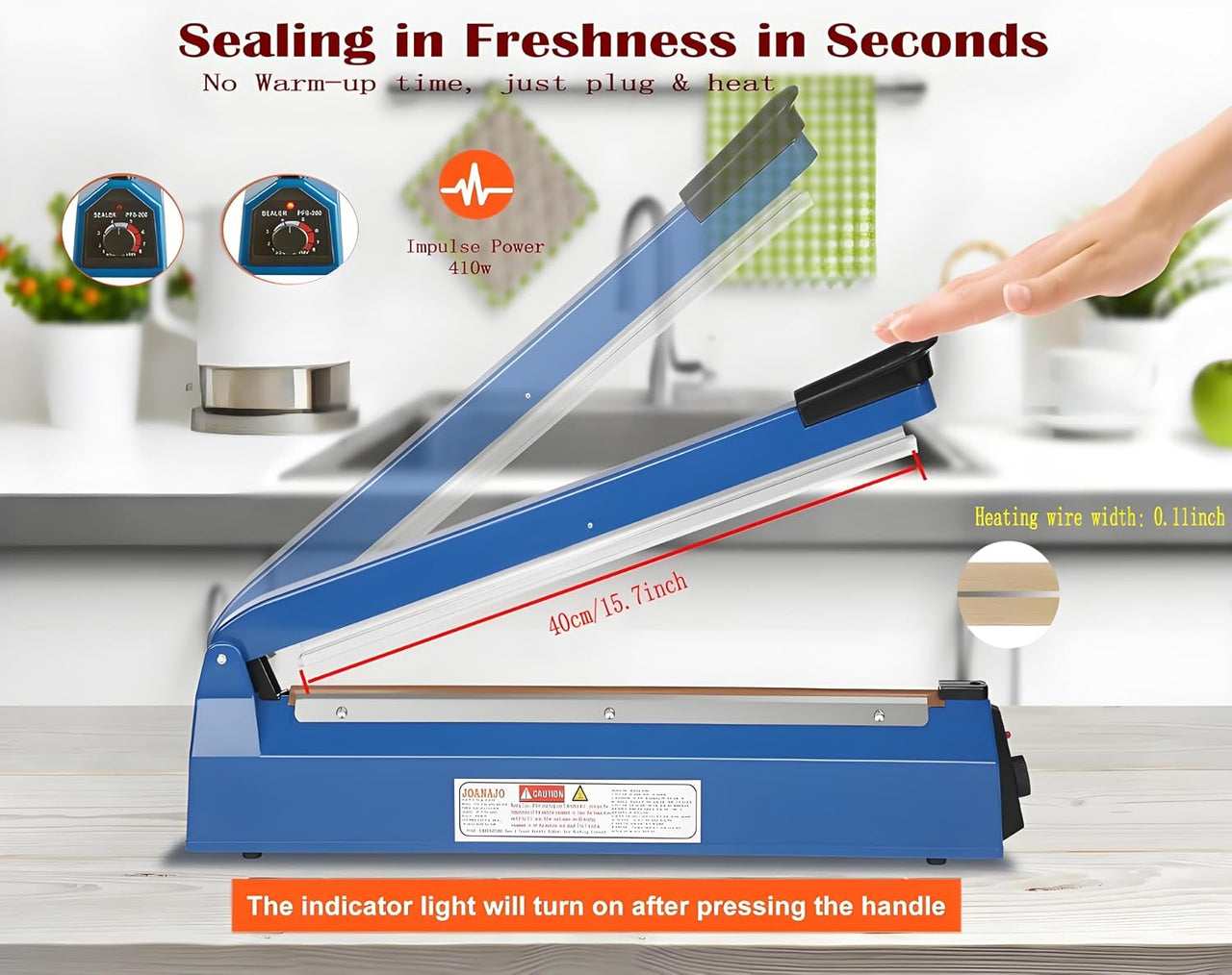 Impulse Heat Sealing Machine 40CM