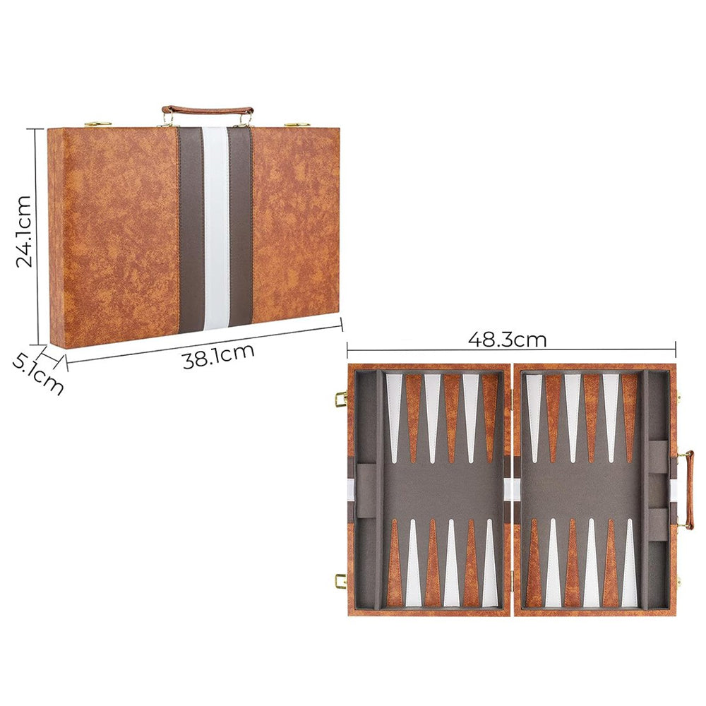 Backgammon Board Game Set
