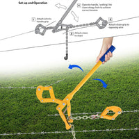 Thumbnail for Electric Fencing Galvanized Chain Wire Strainer