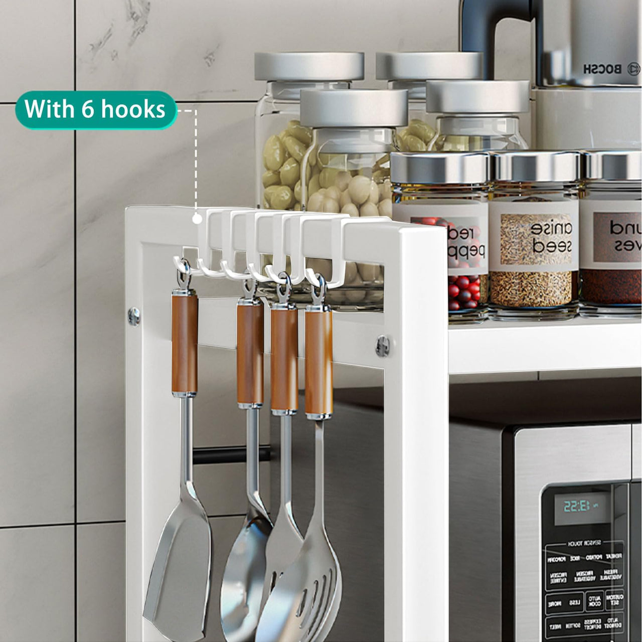 Microwave Shelf Rack Stand