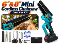 Thumbnail for Mini Chainsaw Cordless Power ChainSaws