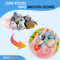 Thumbnail for KomeStone Rock Tumbler Grits Kit 4 Lbs