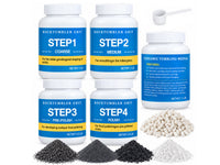 Thumbnail for KomeStone Rock Tumbler Grits Kit 4 Lbs