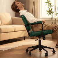 Thumbnail for Retro Office Chair ( Olive Green Vintage )