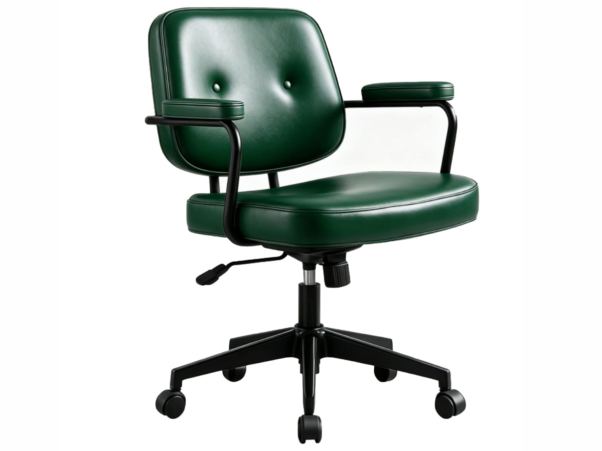 Retro Office Chair ( Olive Green Vintage )