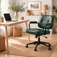 Thumbnail for Retro Office Chair ( Olive Green Vintage )