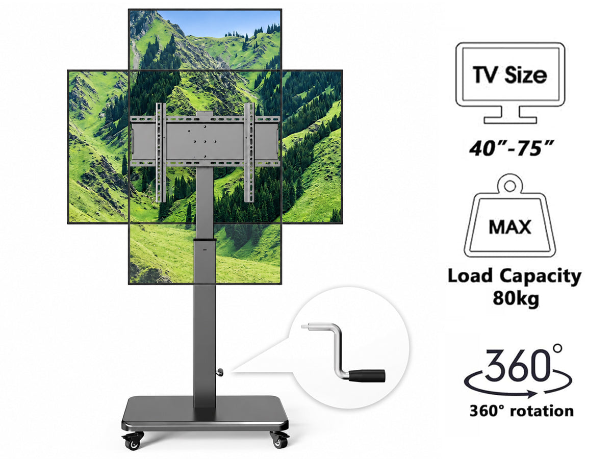 Height Adjustable TV Standfor 42-80inch