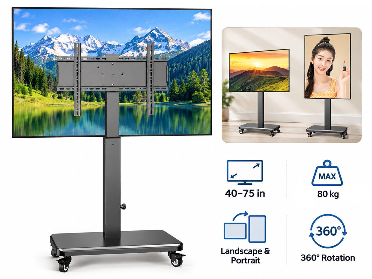 Height Adjustable TV Standfor 42-80inch