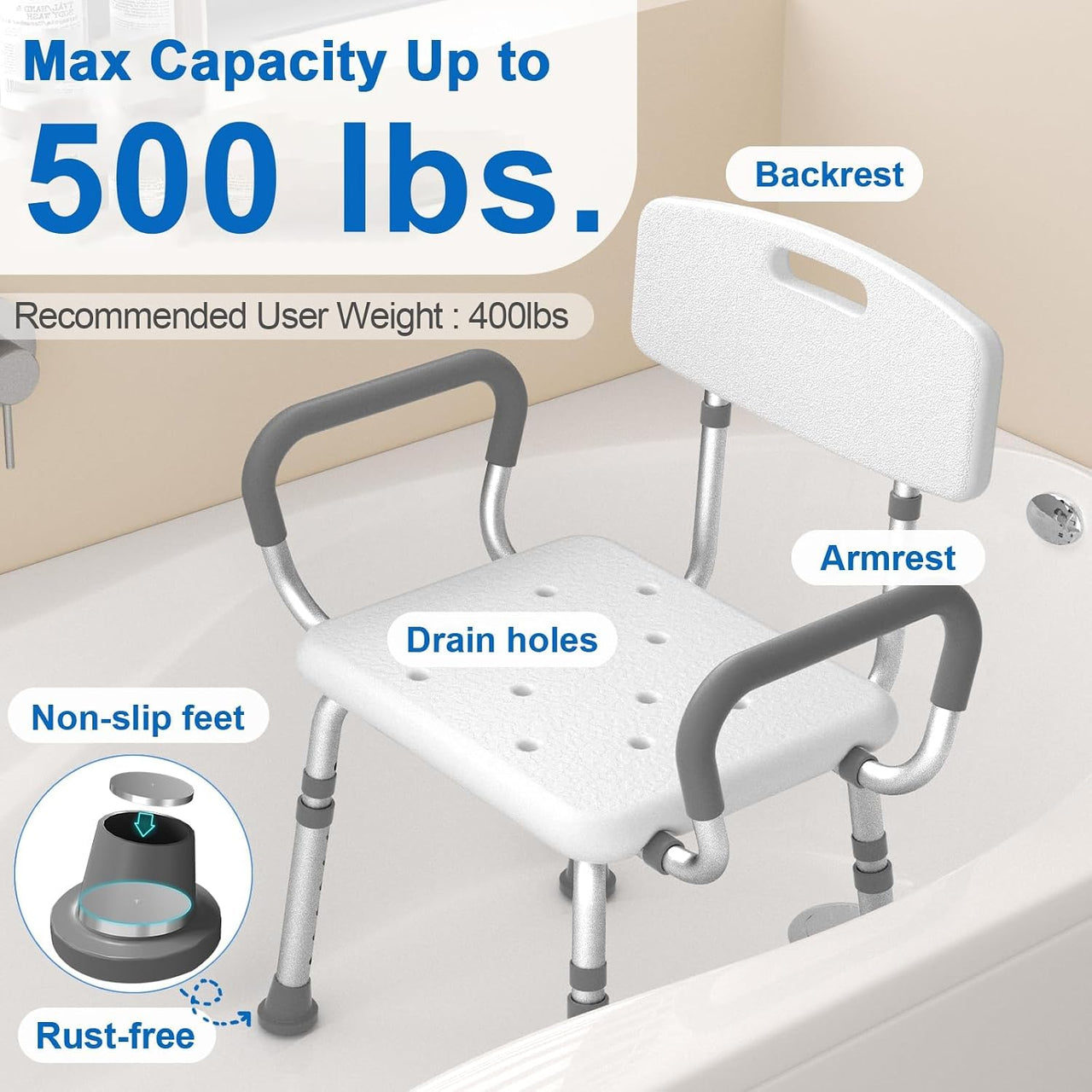 Shower Stool Chair