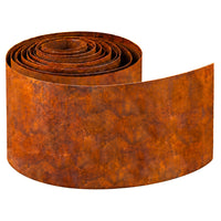 Thumbnail for Garden Edging Flexible Rusty Metal Landscape Border - 10m