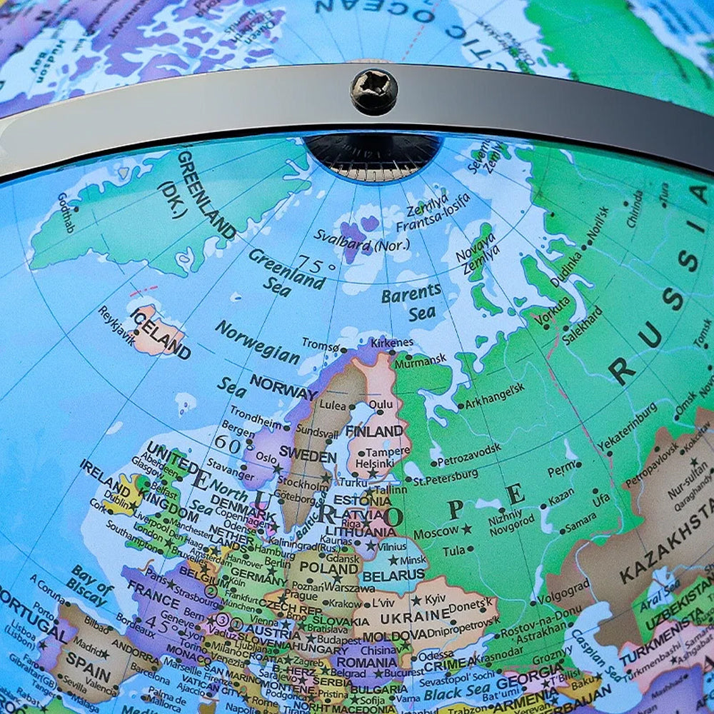 Illuminated World Globe LED Light