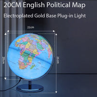 Thumbnail for Illuminated World Globe LED Light