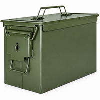 Thumbnail for Metal Ammo Tin Case Storage Box
