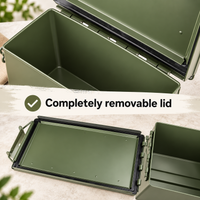 Thumbnail for Metal Ammo Tin Case Storage Box