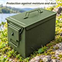 Thumbnail for Metal Ammo Tin Case Storage Box