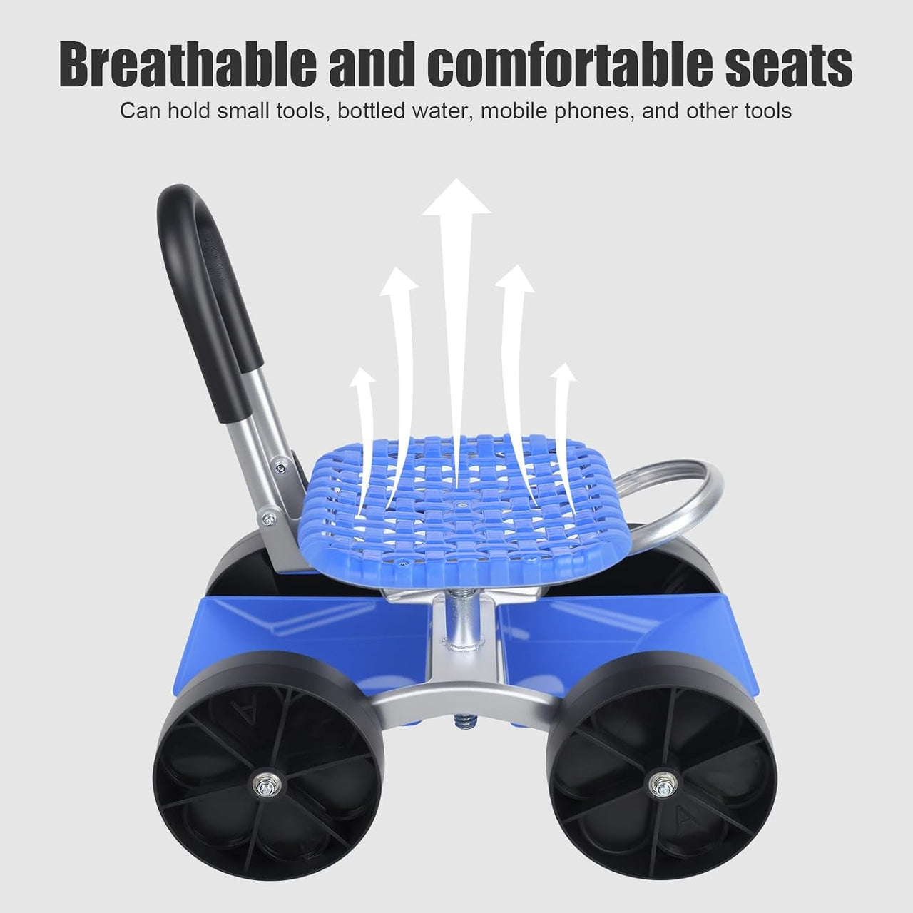 Garden Rolling Cart Seat