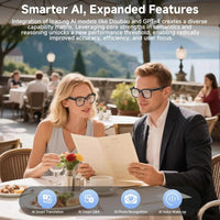 Thumbnail for AI Smart Glasses with 8MP Camera, Real-Time Translation & Bluetooth Calling