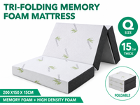 Thumbnail for Foldable Mattress Folding Foam Queen Bamboo Mattresses