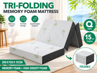 Thumbnail for Foldable Mattress Folding Foam Queen Bamboo Mattresses