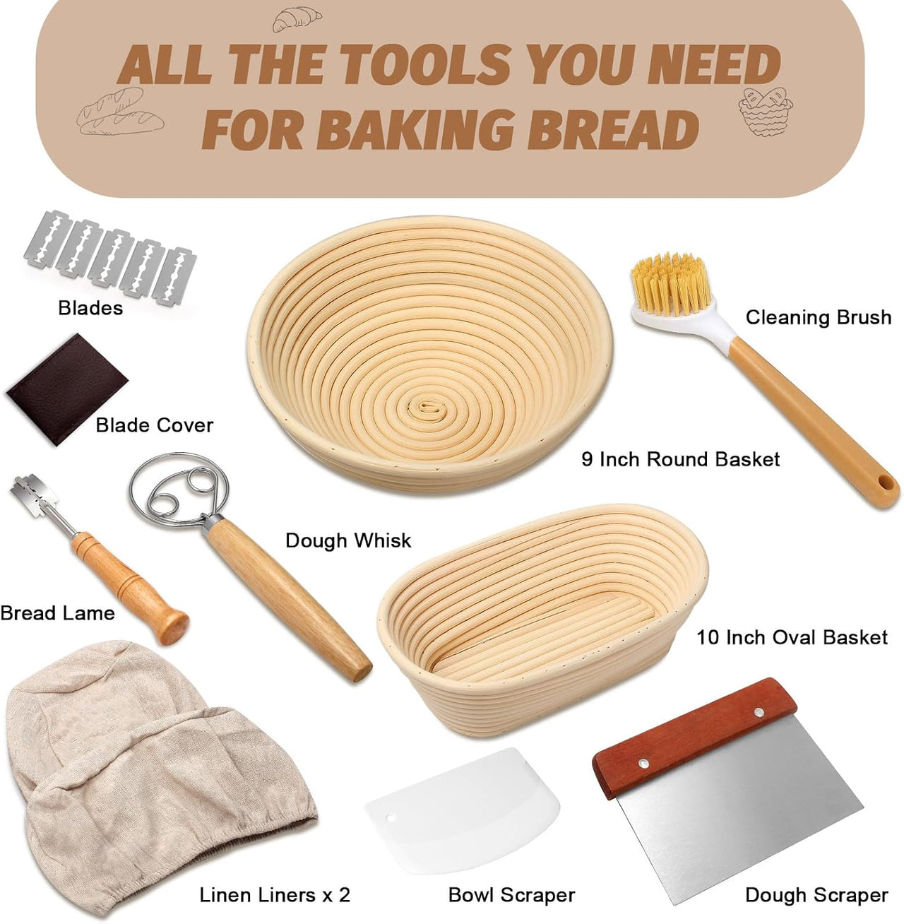 Sourdough Proofing Basket