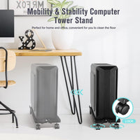 Thumbnail for Adjustable Heavy-Duty PC Tower Stand