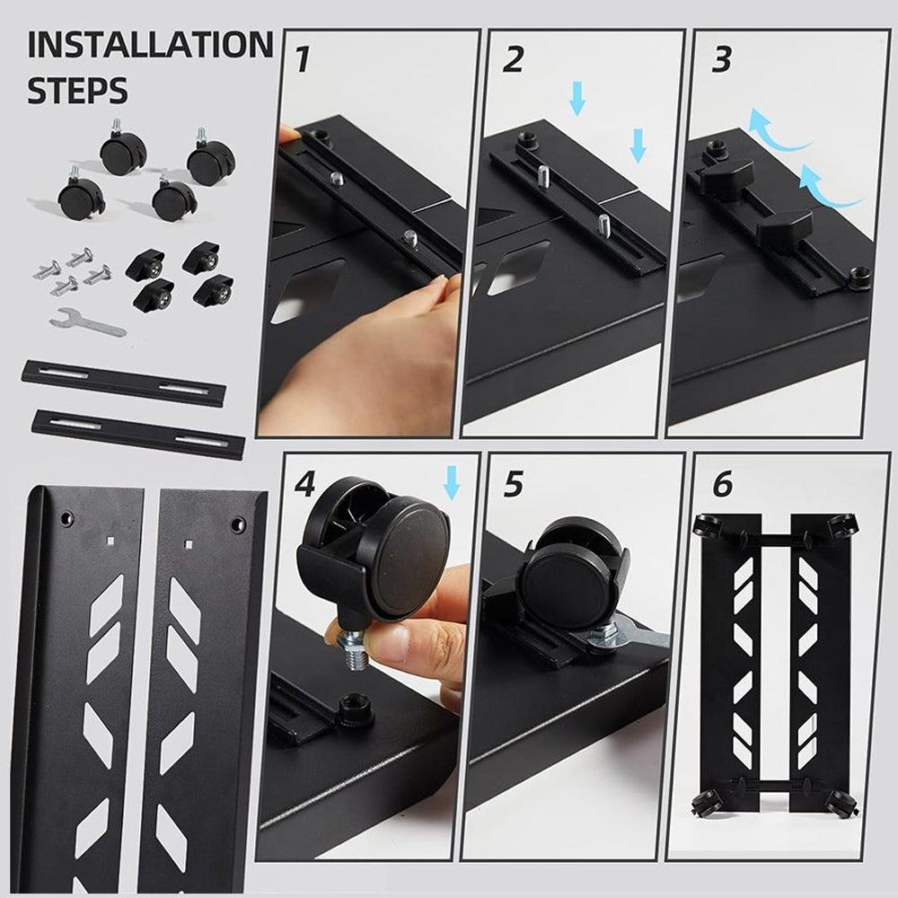 Adjustable Heavy-Duty PC Tower Stand