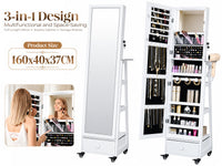 Thumbnail for Jewellery Cabinet Armoire Storage Shelf