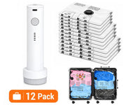Thumbnail for 12 Pack Vacuum Storage Bags with Pump
