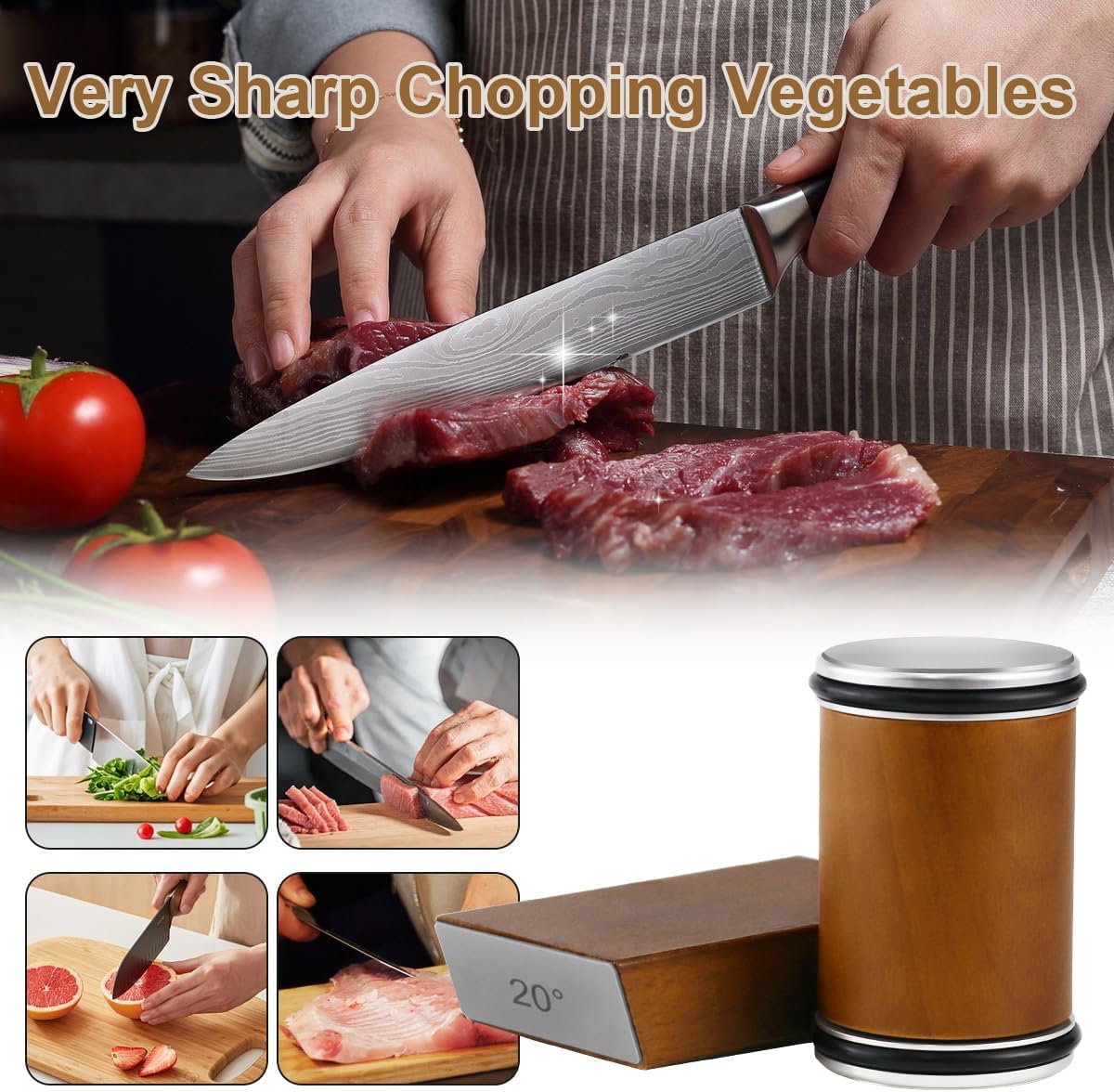 Rolling Knife Sharpener Kit