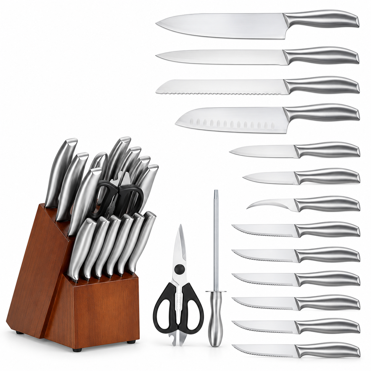 Stainless Steel Knife Set