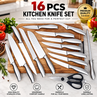 Thumbnail for Stainless Steel Knife Set