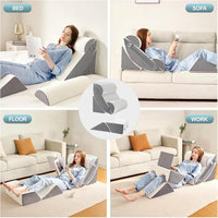 Thumbnail for Wedge Pillow Memory Foam Set 6 Piece