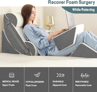Thumbnail for Wedge Pillow Memory Foam Set 6 Piece