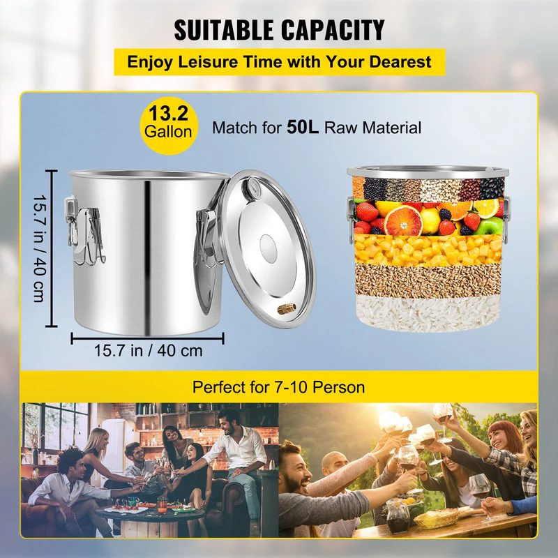Alcohol Distiller 50L